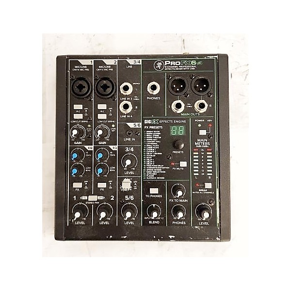 Used Mackie PROFX6V3 Unpowered Mixer | Guitar Center