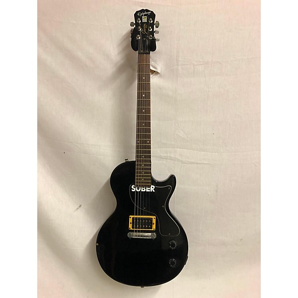 Used Epiphone Les Paul Junior Solid Body Electric Guitar Black | Guitar ...