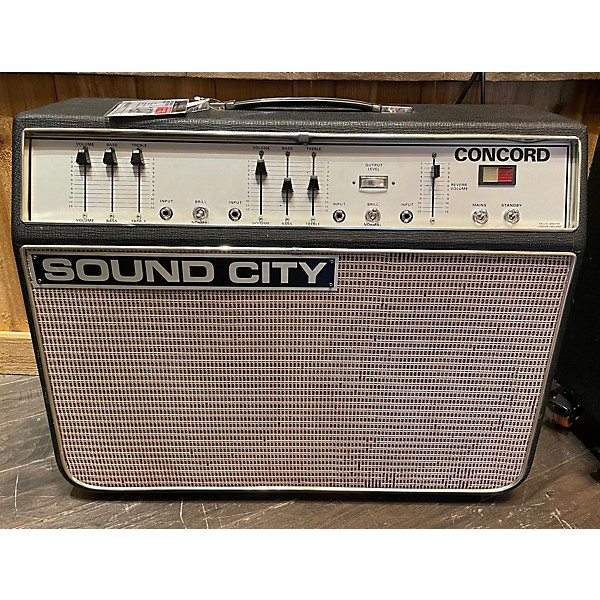 Vintage Sound City 1968 Concord CDC Tube Guitar Combo Amp