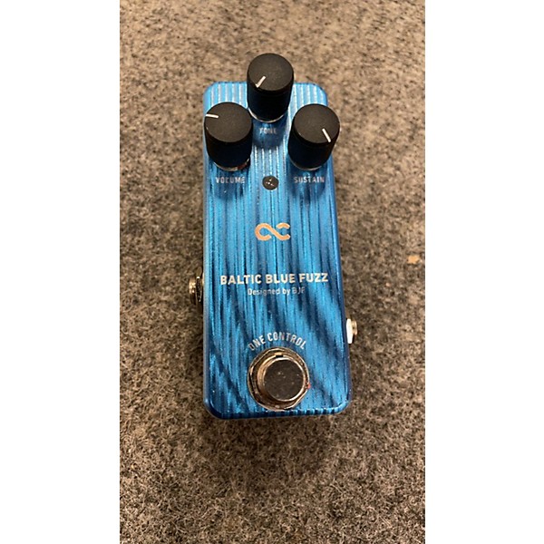Used One Control Baltic Blue Fuzz Effect Pedal | Guitar Center