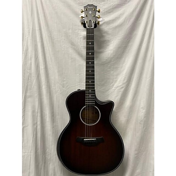 Used Taylor 324ce Builders Edition Acoustic Guitar