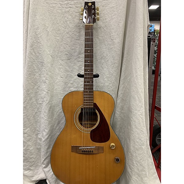 Used Yamaha FG-110E Acoustic Electric Guitar Natural | Guitar Center