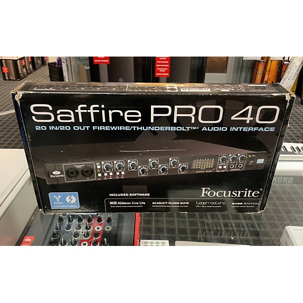 Used Focusrite Saffire Pro 40 Audio Interface | Guitar Center
