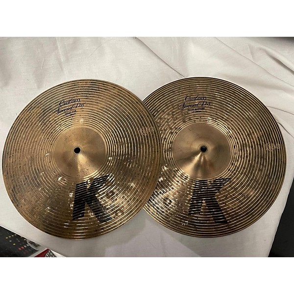 Used Zildjian 14in K Custom Special Dry Hihat Pair Cymbal | Guitar