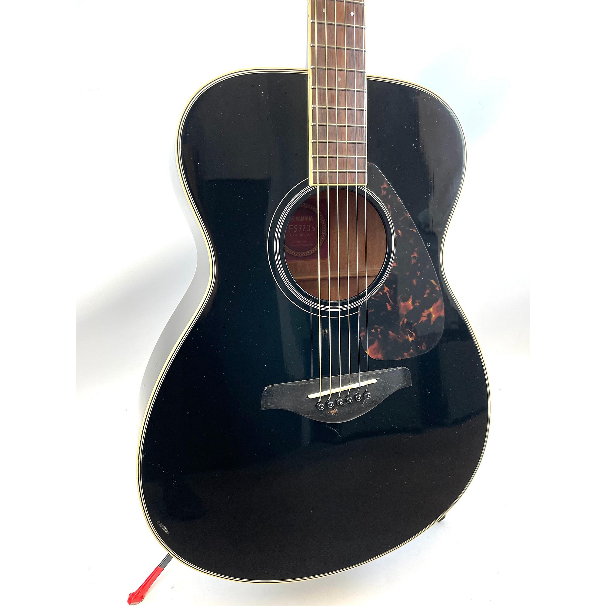 Used Yamaha FS720S Acoustic Guitar Black | Guitar Center