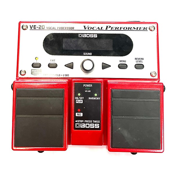 Used BOSS VE20 Vocal Performer Vocal Processor | Guitar Center