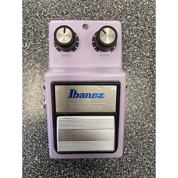 Used Ibanez CS9 Stereo Chorus Effect Pedal