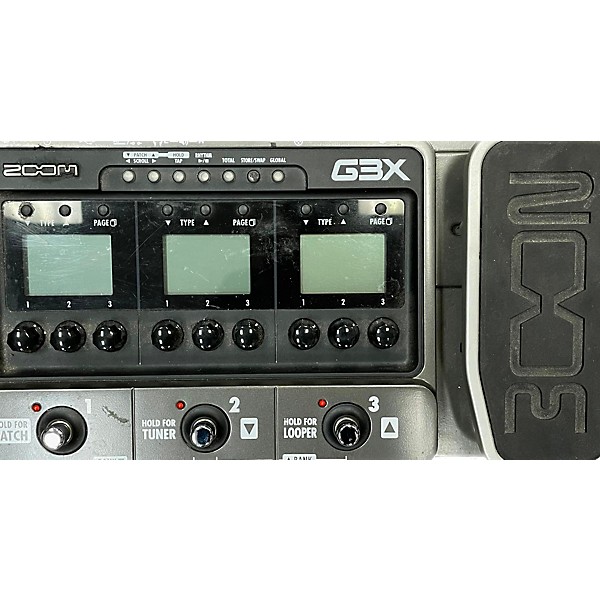 Used Zoom G3X MULTI EFFECT Effect Processor | Guitar Center