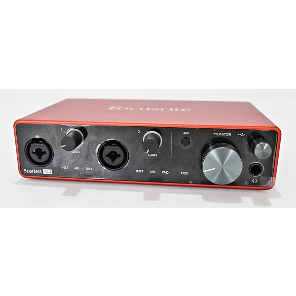 Used Focusrite Scarlett 4i4 Gen 3 Audio Interface