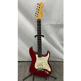 Used Fender Used 2000 Fender American Deluxe Fat Stratocaster Trans Crimson Red Solid Body Electric Guitar