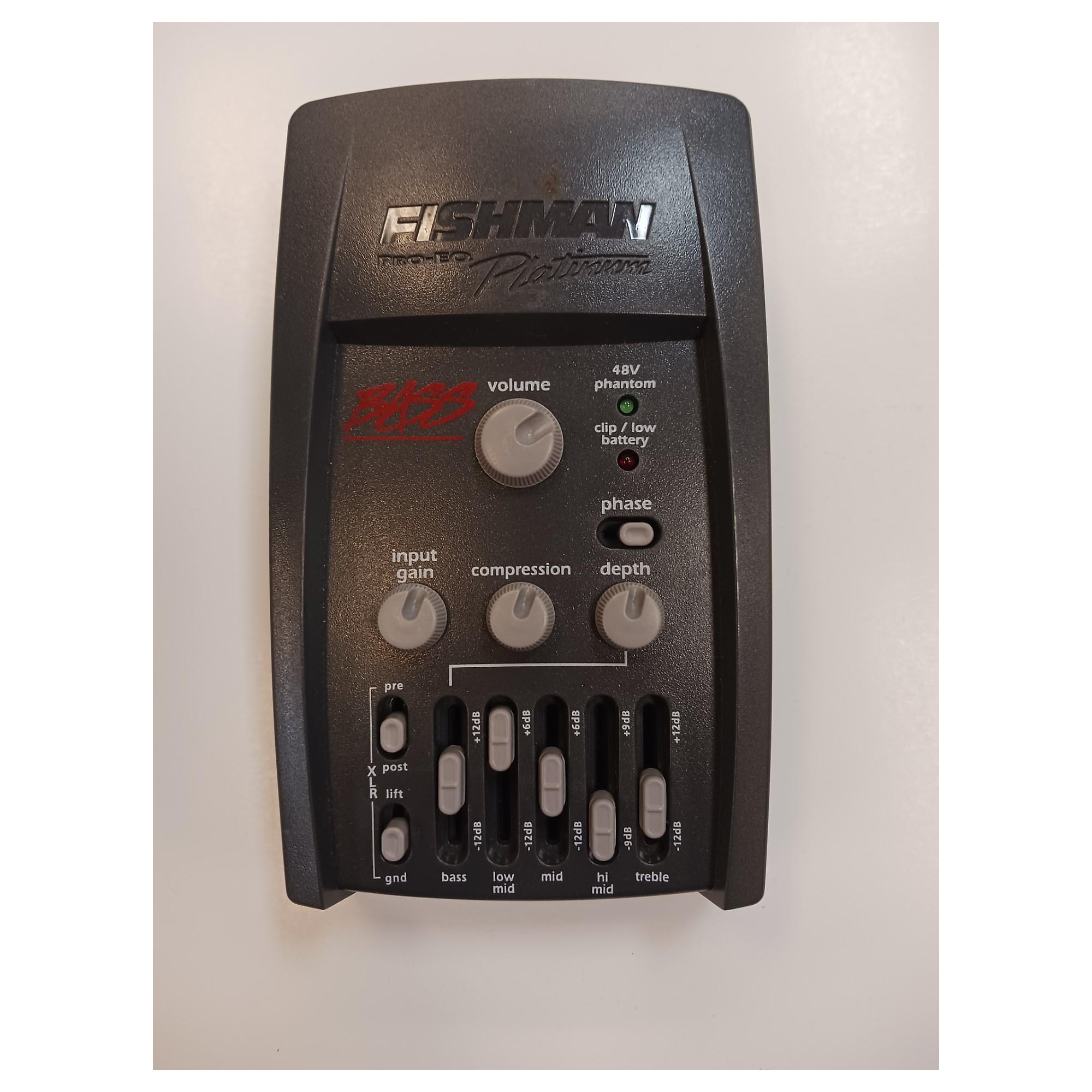 Used Fishman PRO EQ PLATINUM BASS Bass Effect Pedal | Guitar Center