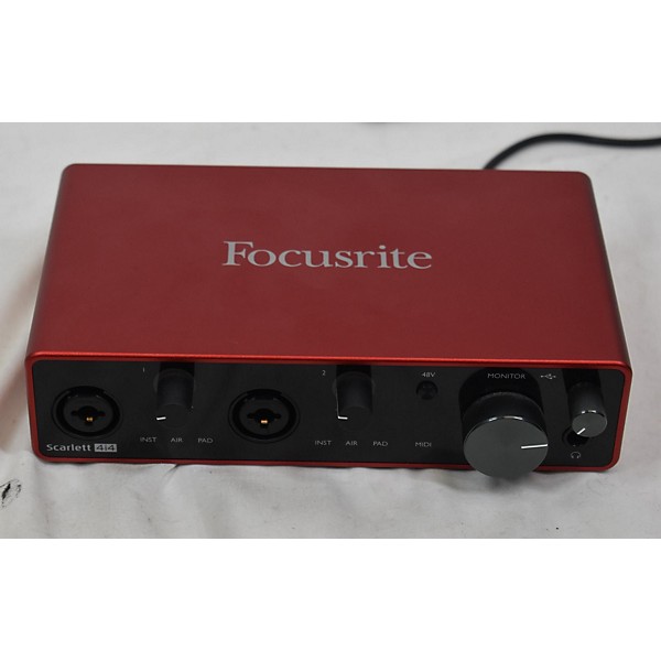 Used Focusrite Scarlett 4i4 Gen 3 Audio Interface