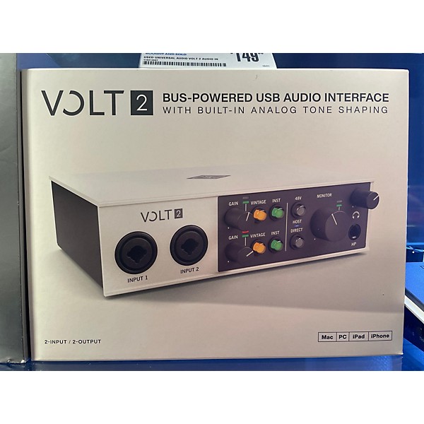 Used Universal Audio Volt 2 Audio Interface | Guitar Center