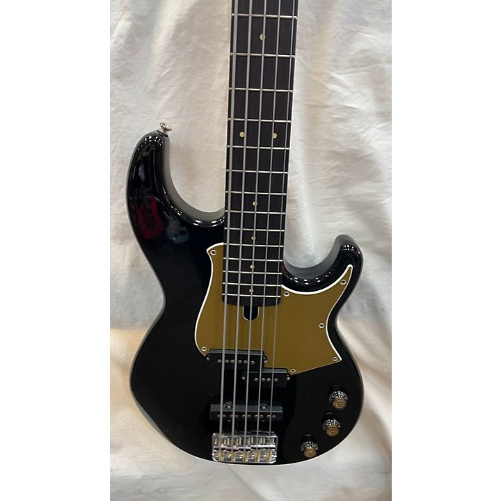 Used Yamaha BB235 Electric Bass Guitar Black and Gold | Guitar Center