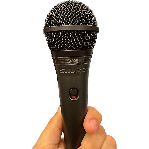 Used Shure PGA58 Dynamic Microphone | Guitar Center