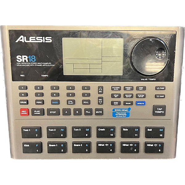 Used Alesis SR18 Drum Machine | Guitar Center