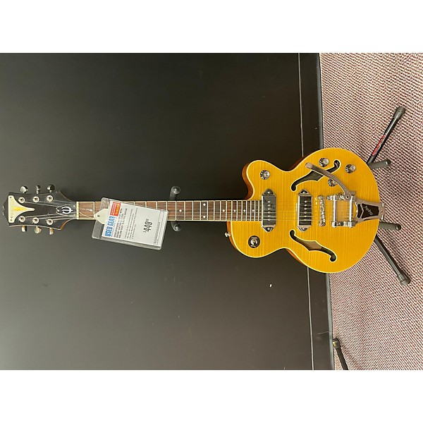 Used Epiphone Wildkat With Bigsby Hollow Body Electric Guitar Vintage