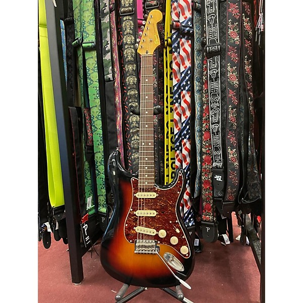 Used Squier Classic Vibe Stratocaster Solid Body Electric Guitar 3 Tone