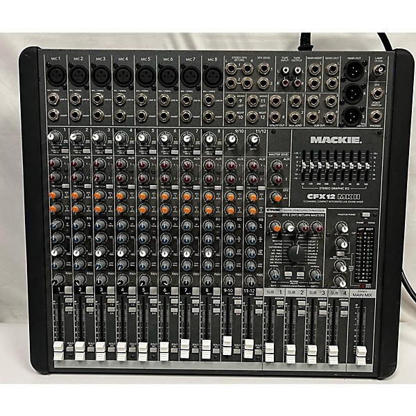 Used Mackie CFX12 MKII Unpowered Mixer | Guitar Center