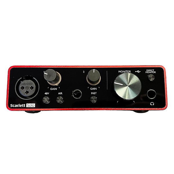 Used Focusrite Scarlett Solo Gen 3 Audio Interface | Guitar Center