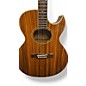 Used Washburn EA9Z Natural Acoustic Electric Guitar