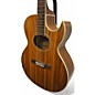 Used Washburn EA9Z Natural Acoustic Electric Guitar