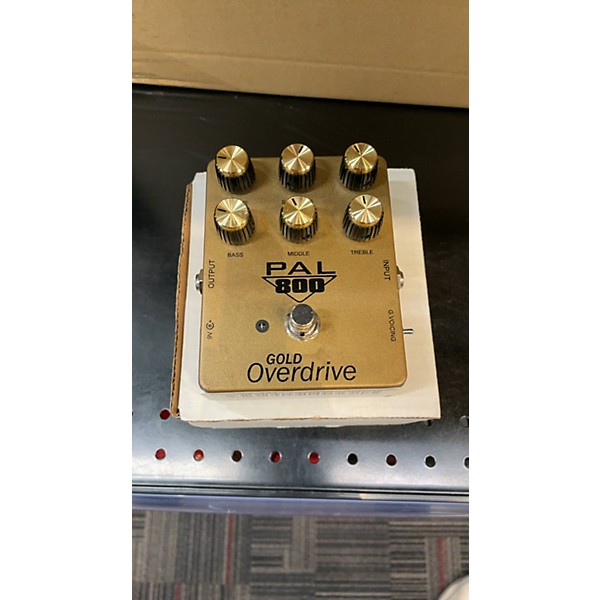 Used Used PEDAL FX PAL800 GOLD OVERDRIVE Effect Pedal