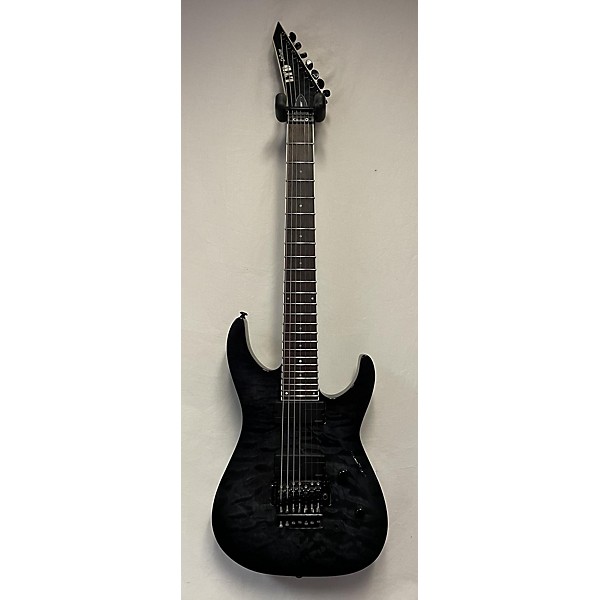 Used ESP Ltd M-1007 Qm Fr Solid Body Electric Guitar