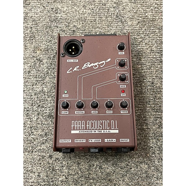 Used LR Baggs Para Acoustic DI Direct Box Pre With EQ Direct Box