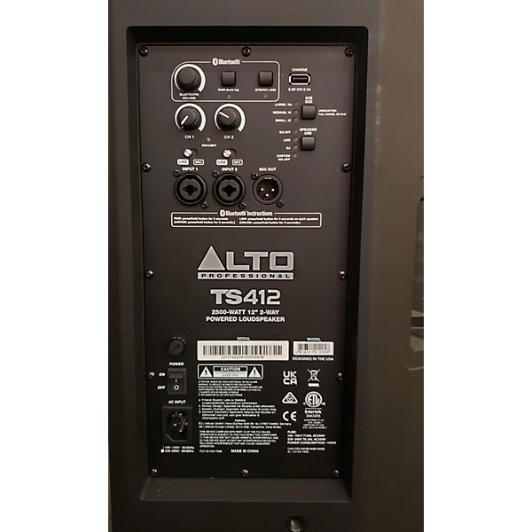 Used Alto TS412 Powered Speaker