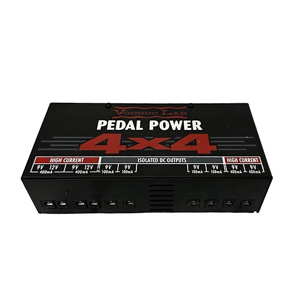 Used Voodoo Lab Pedal Power 4X4 Power Supply | Guitar Center