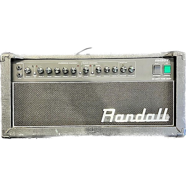 Used Randall Rh50t Tube Guitar Amp Head