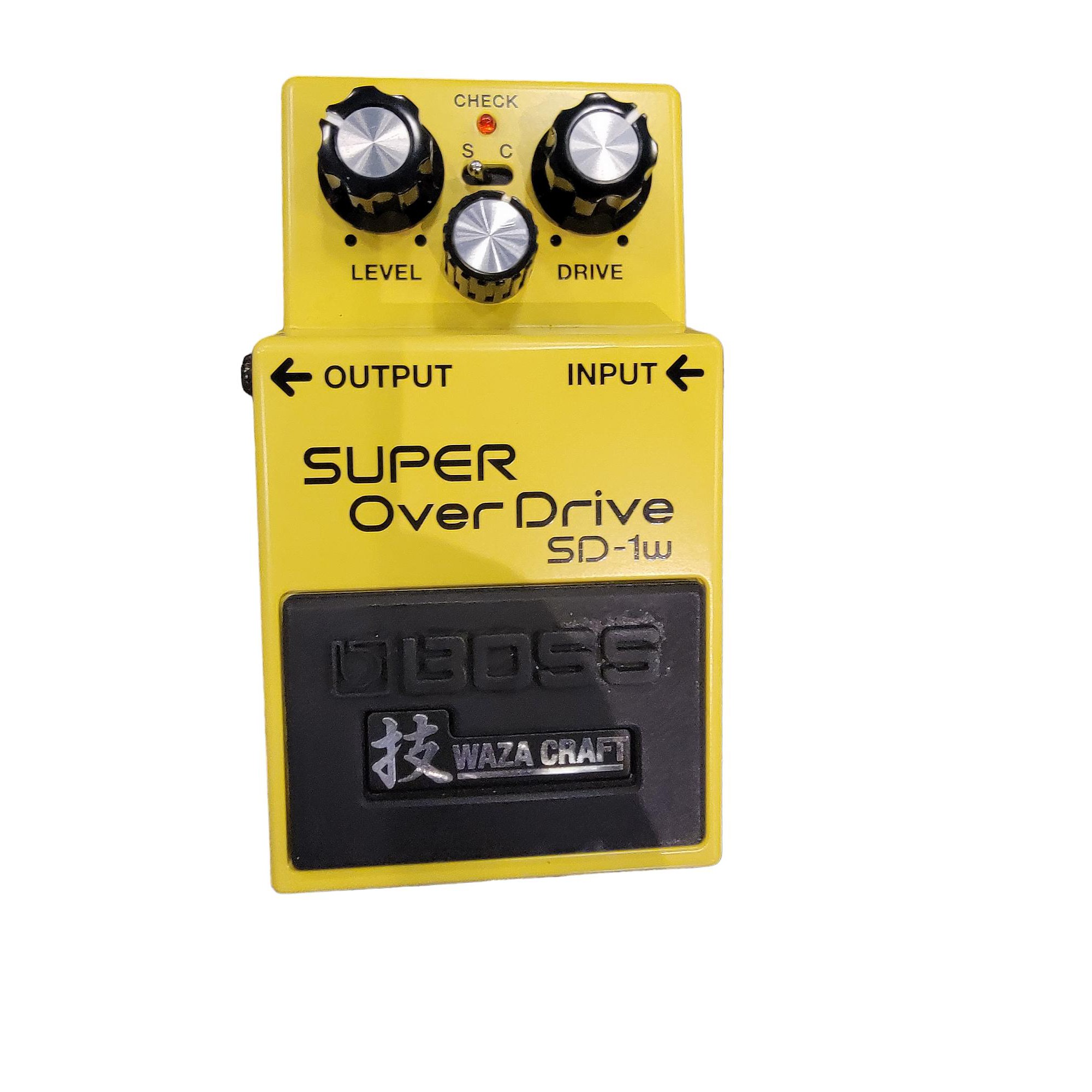 Used BOSS SD1W Super Overdrive Waza Craft Effect Pedal | Guitar Center