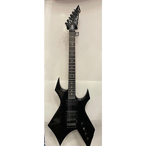 Used B.C. Rich Stranger Things "Eddie's" Inspired Limited Edition NJ Series Warlock Solid Body Electric Guitar