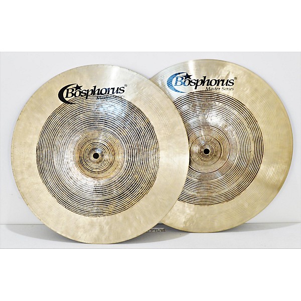 Used Bosphorus Cymbals 15in MASTER SERIES HI HAT PAIR Cymbal