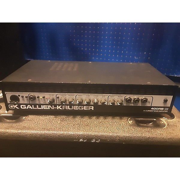 Used GallienKrueger 400RBIII Bass Amp Head Guitar Center