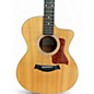 Used Taylor 214CE Natural Acoustic Electric Guitar