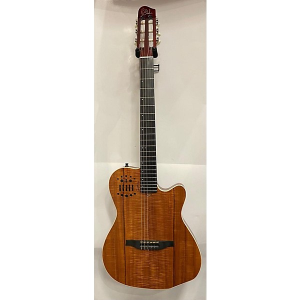 Used Godin ACS-SA Koa Extreme Slim Nylon Classical Acoustic Electric Guitar