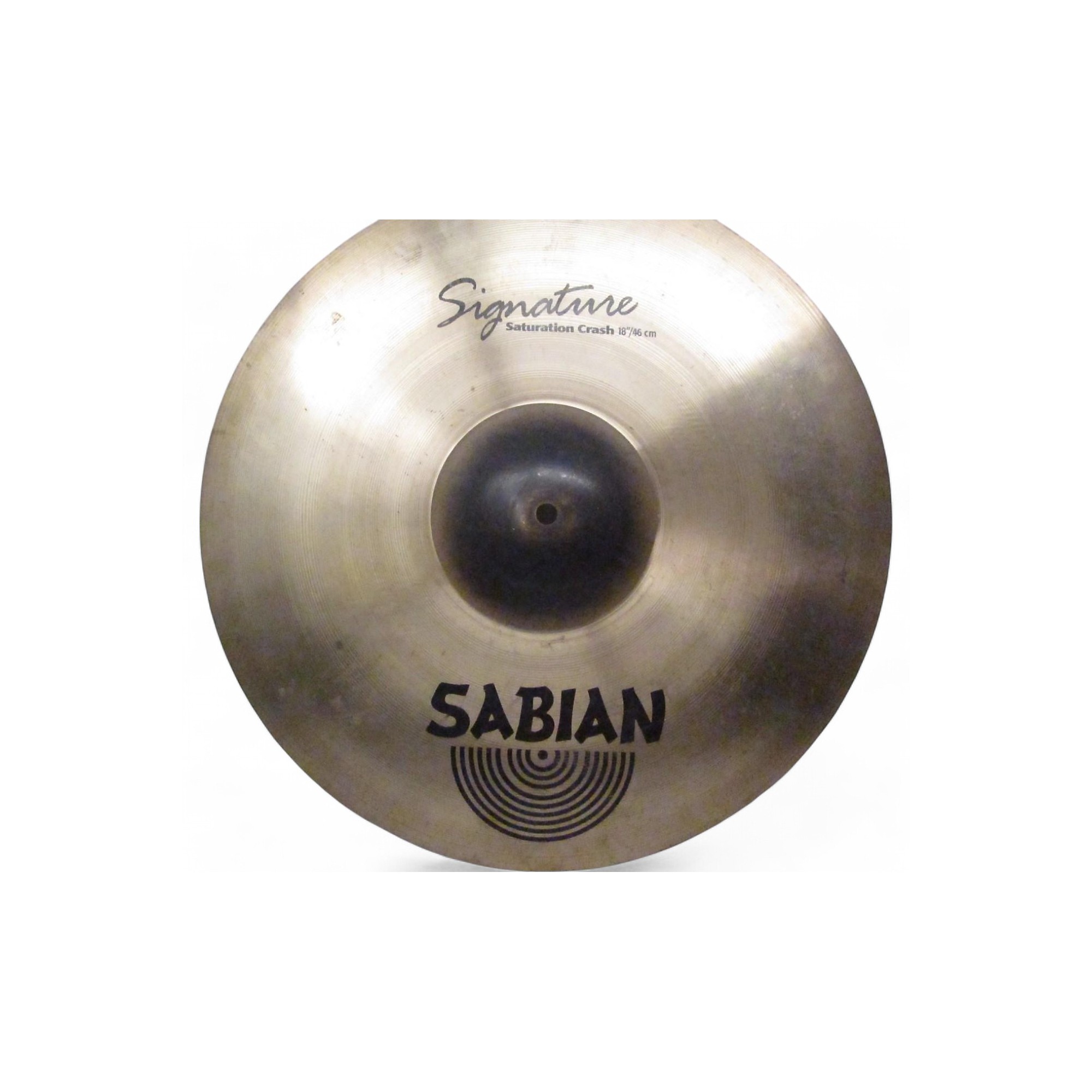 Used SABIAN 18in SIGNATURE SATURATION CRASH Cymbal 38 | Guitar Center 