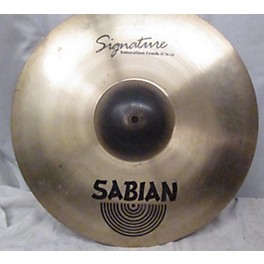 Used SABIAN Used SABIAN 18in SIGNATURE SATURATION CRASH Cymbal