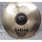 Used SABIAN 18in SIGNATURE SATURATION CRASH Cymbal thumbnail
