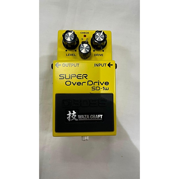 Used BOSS SD1W Super Overdrive Waza Craft Effect Pedal | Guitar Center