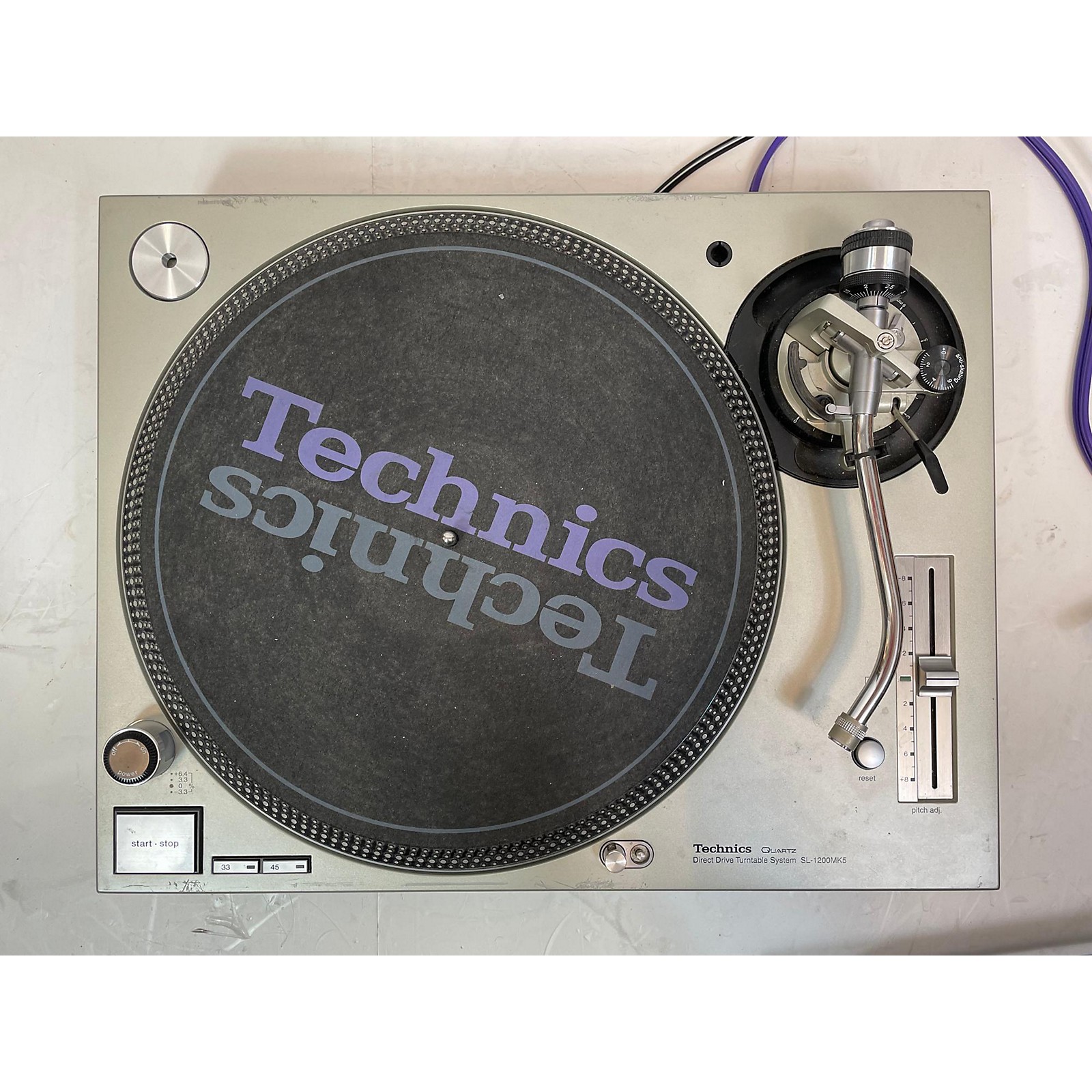 Used Technics SL1200MK5 Turntable | Guitar Center