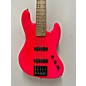 Used Used Funk J5 Hot Pink Electric Bass Guitar