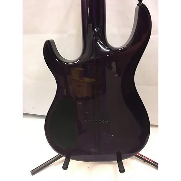 Used Used Kiesel DC700 Trans Purple Solid Body Electric Guitar