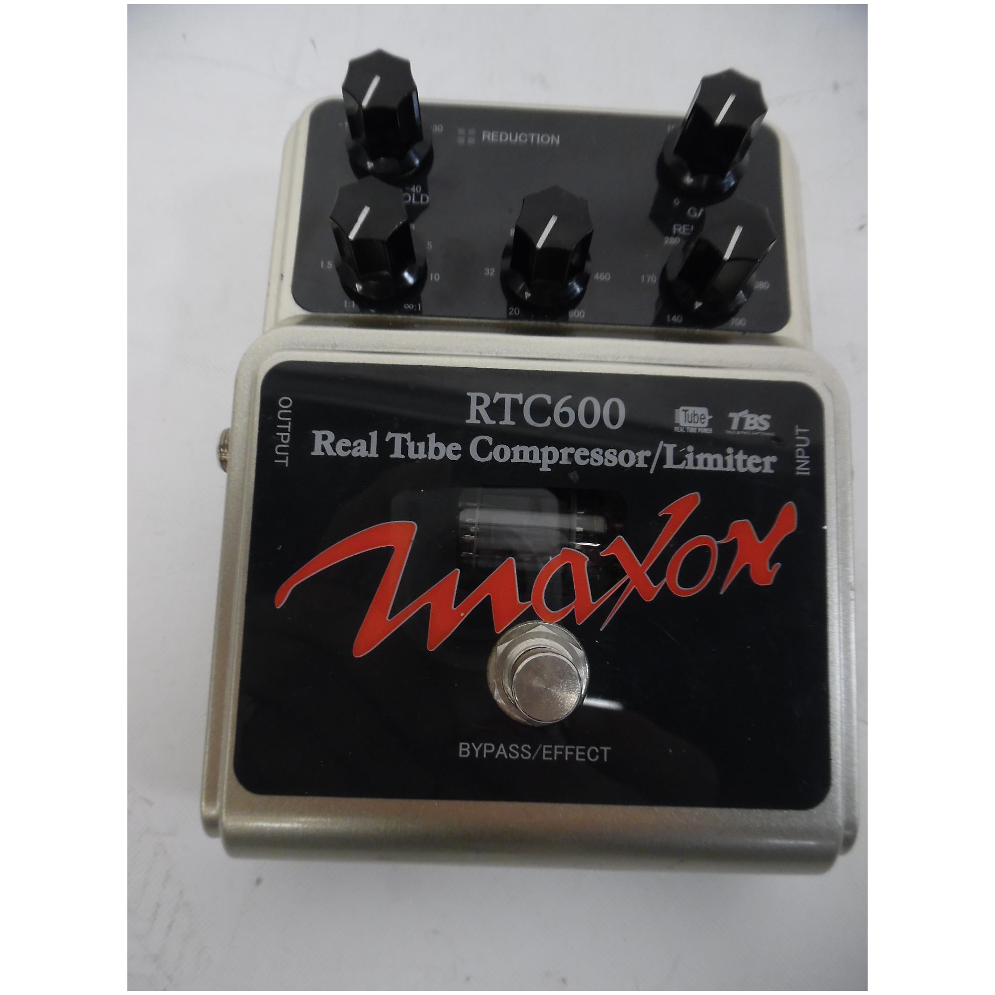 Used Maxon Used Maxon RTC600 Real Tube Compressor/Limiter Effect Pedal |  Guitar Center