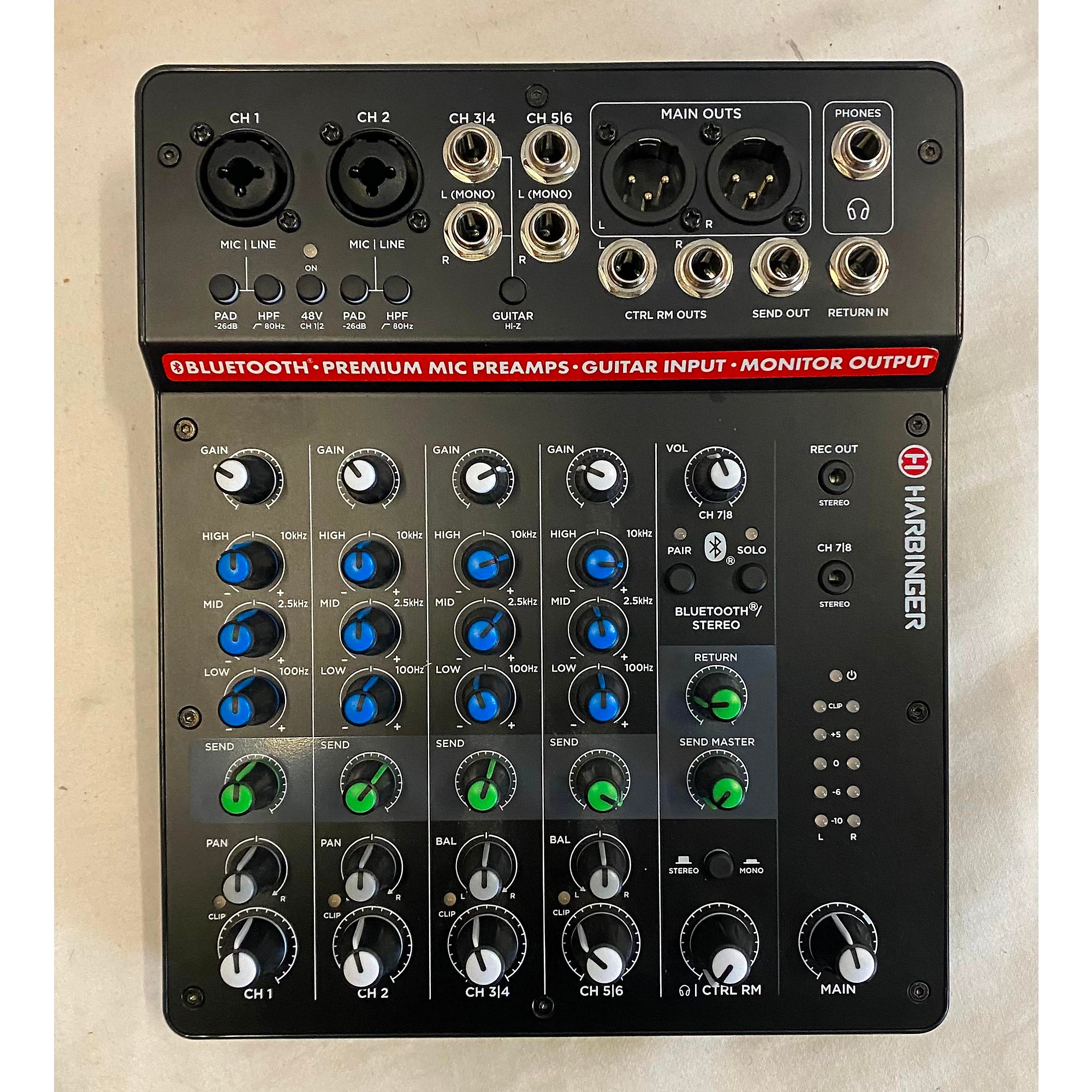 Harbinger LV8 Mixer Review 