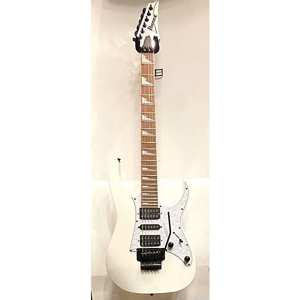 Used Ibanez RG450DXB Solid Body Electric Guitar White | Guitar Center