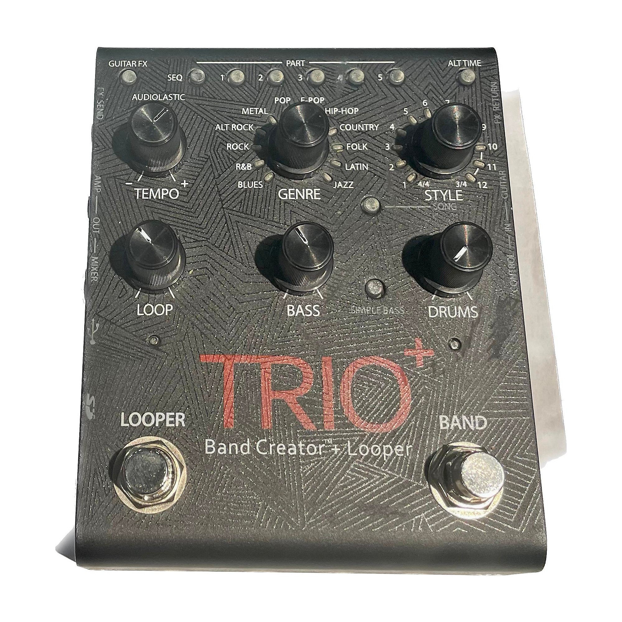 Used DigiTech Trio+ Band Creator Plus Looper Pedal | Guitar Center