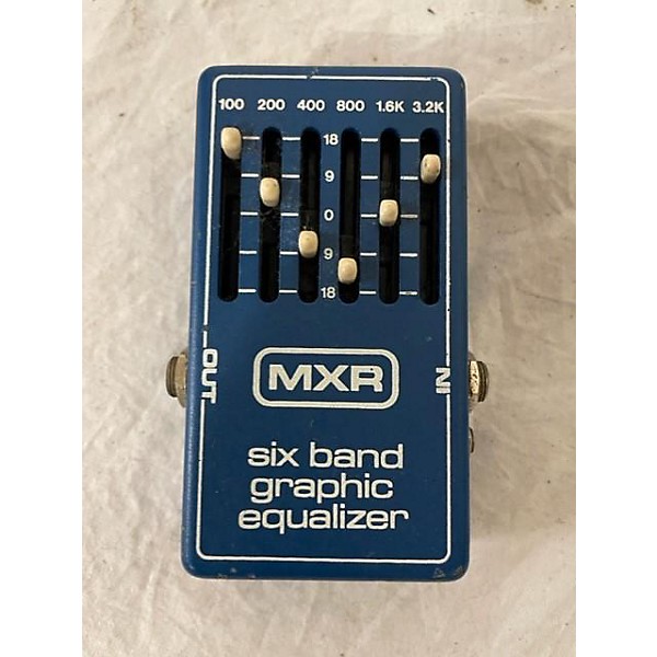 Used MXR Six Band Graphic Equalizer Pedal | Guitar Center